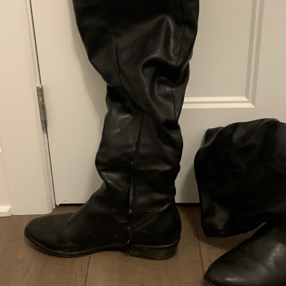 Winter black boots in very good condition - Picture 5 of 6